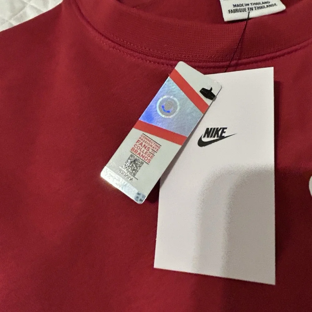 Nike Alabama Crimson Tide Pullover Mens XL Red Sweatshirt Football NKPV-69W‎ NEW